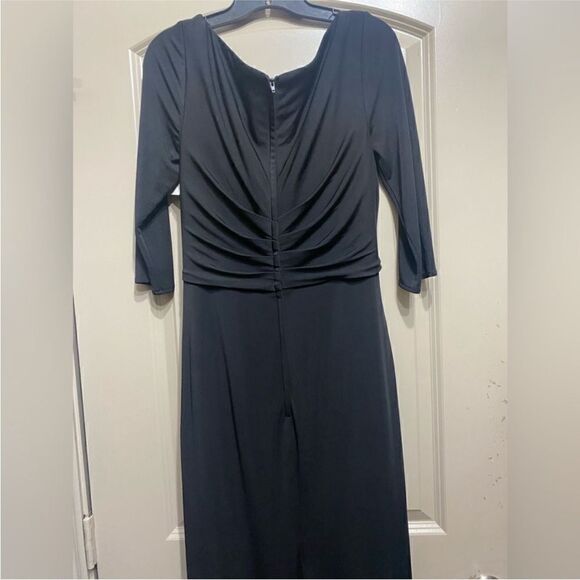 La Femme NWT Sweetheart Neckline Long Jersey
Dress Black Size 10 MSRP $395 - Picture 8 of 10